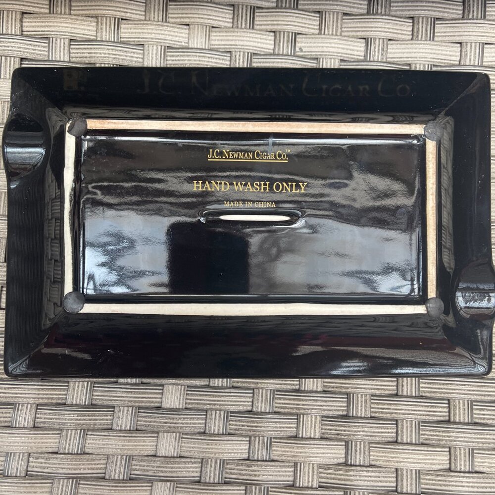 J.C. Newman 2 Cigar Porcelan Ashtray in Box - Picture 9 of 11